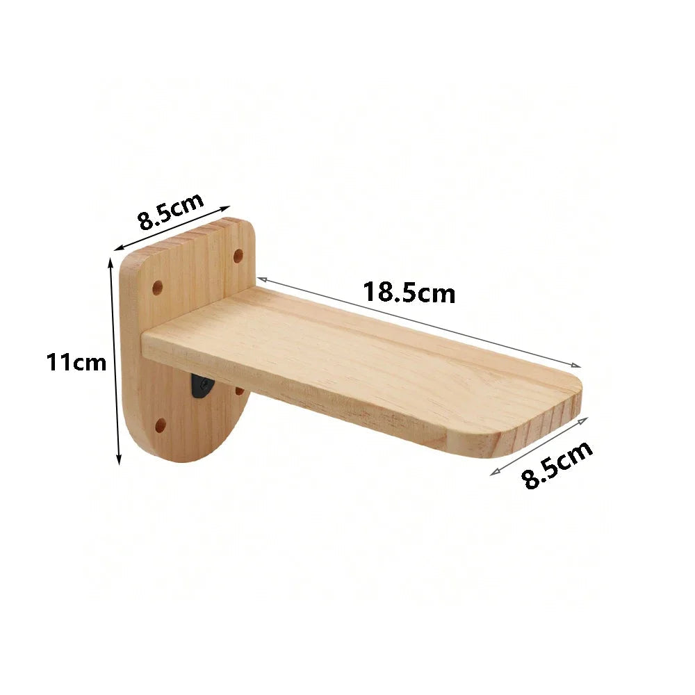 Cat Wall Shelves and Climbing Steps for Indoor Cats – Space Saving Furniture