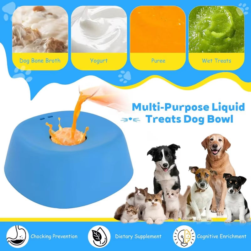 Slow Feeder Dog Bowl for Fast Eaters – Anti-Choking & Digestive Aid