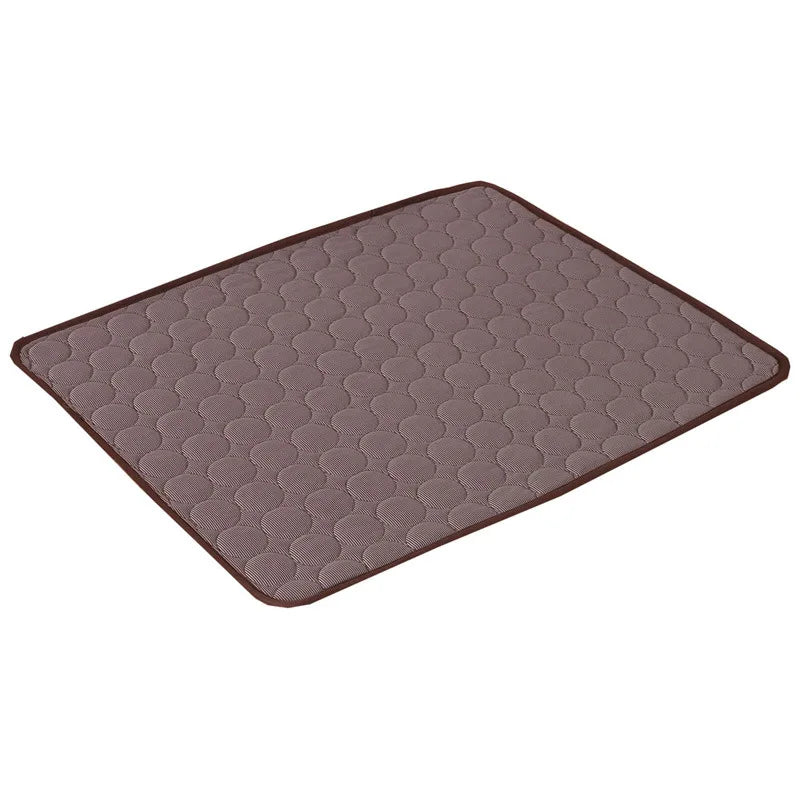 Cooling Dog Mat for Summer – Self Cooling Pet Bed for Dogs & Cats