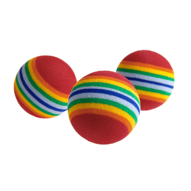 Interactive Cat Toy Balls for Indoor Cats – Lightweight Chase & Play Set