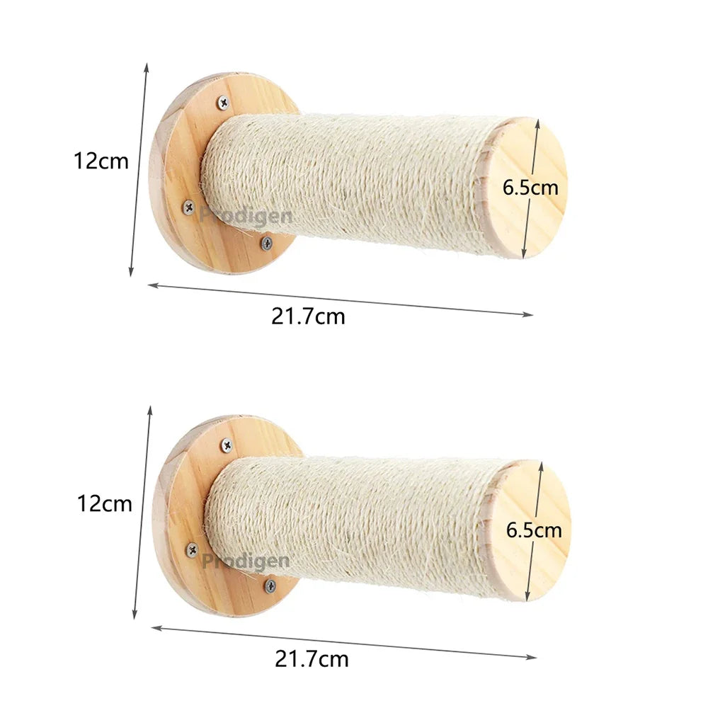 Cat Wall Shelves and Climbing Steps for Indoor Cats – Space Saving Furniture