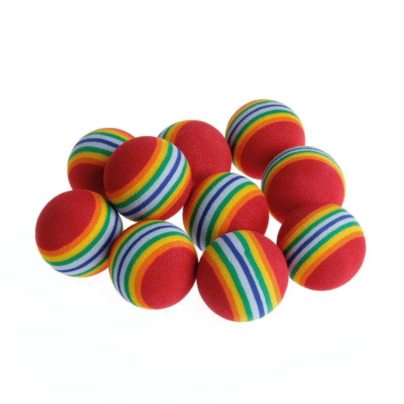 Interactive Cat Toy Balls for Indoor Cats – Lightweight Chase & Play Set