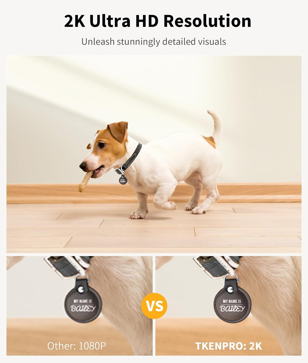 360° Smart Pet Camera with Treat Dispenser | 2K HD & 2-Way Audio