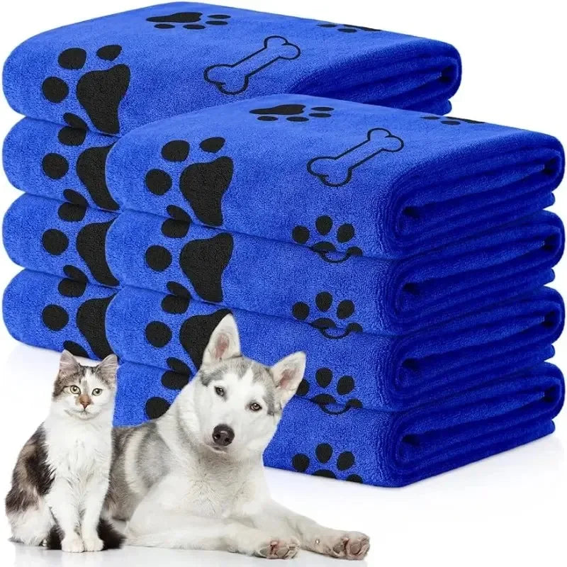 Ultra Absorbent Dog & Cat Drying Towel for Bathing and Grooming