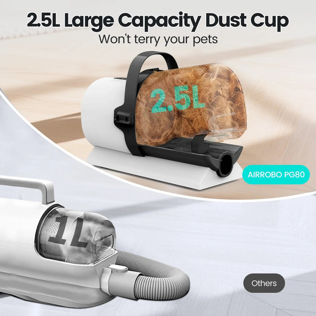Professional Pet Grooming Vacuum – 7 Tools in 1