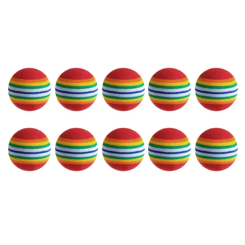 Interactive Cat Toy Balls for Indoor Cats – Lightweight Chase & Play Set