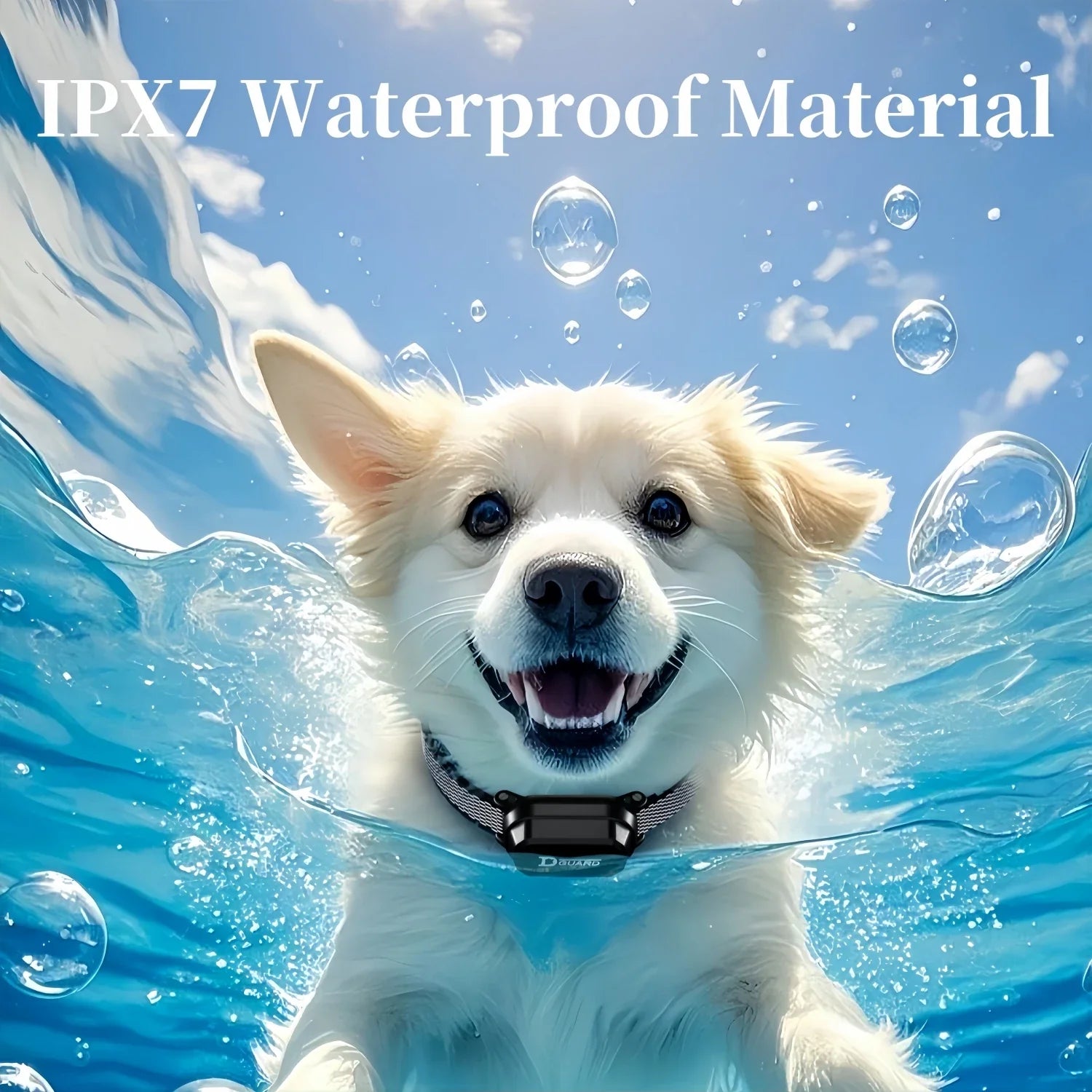 Waterproof Remote Dog Training Collar for Small, Medium & Large Dogs