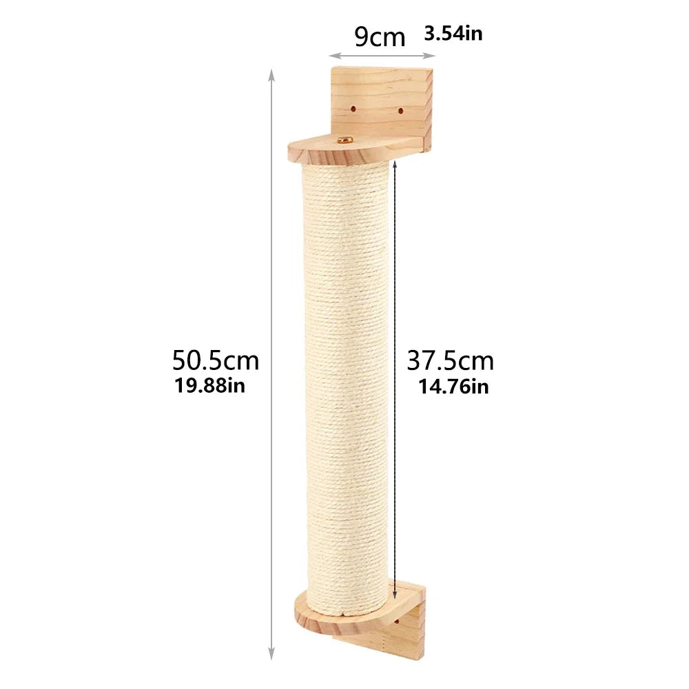 Cat Wall Shelves and Climbing Steps for Indoor Cats – Space Saving Furniture