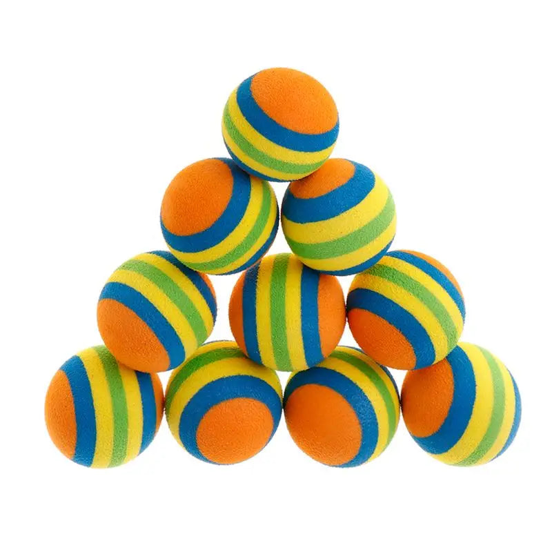 Interactive Cat Toy Balls for Indoor Cats – Lightweight Chase & Play Set
