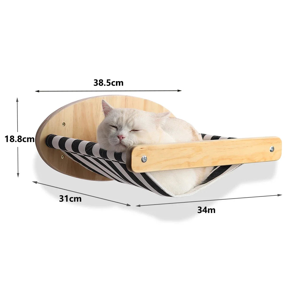 Cat Wall Shelves and Climbing Steps for Indoor Cats – Space Saving Furniture