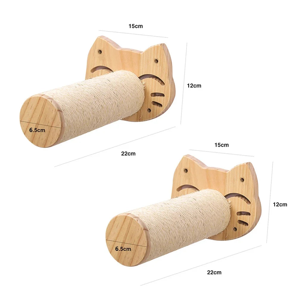 Cat Wall Shelves and Climbing Steps for Indoor Cats – Space Saving Furniture